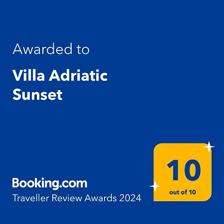 Adriatic Sunset Villa Sibenik